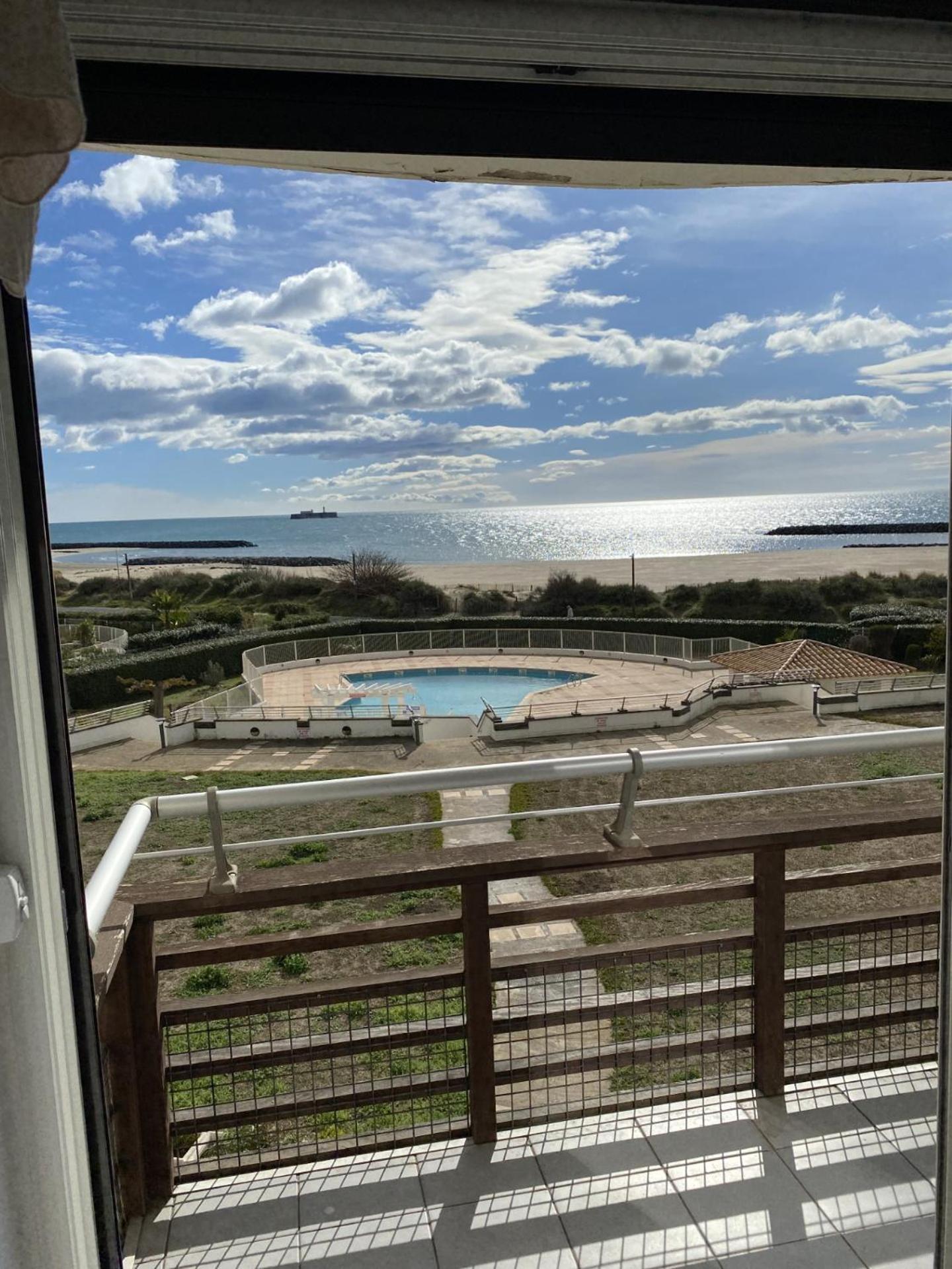 Appartement Vue Mer Le Sunset Agde Esterno foto